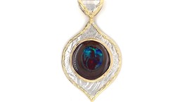 Thumb boulder opal ornament