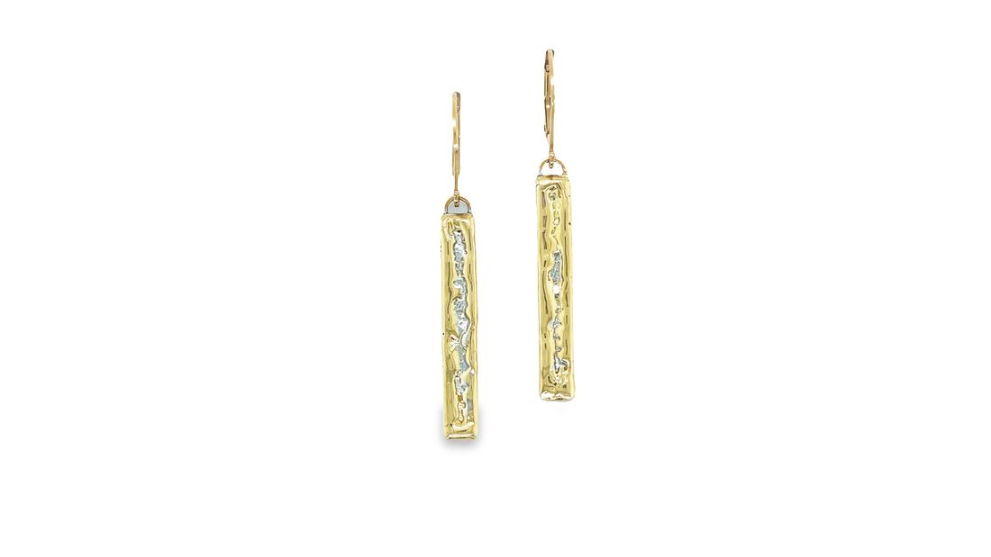 Lg image skinny rectangle earrings